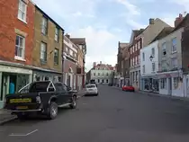 Sandwich, H�user in der Market Street (02.09.2023)