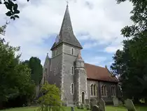 Bridge, Pfarrkirche St. Peter, erbaut ab 1189 (02.09.2023)