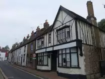 Aylesford, Fachwerkh�user in der High Street (03.09.2023)