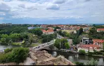 Halle (Saale) von oben:
Stadtteil Kr�llwitz, aufgenommen vom Turm der Oberburg Giebichenstein an der Saale.

🕓 29.6.2023 | 15:19 Uhr