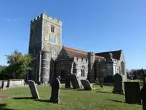 Cliffe, Pfarrkirche St. Helen, erbaut im 13. Jahrhundert (05.09.2023)