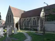 Southend-on-Sea, Pfarrkirche St. John, erbaut 1842 (05.09.2023)
