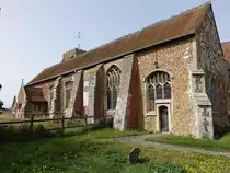St. Osyth, Dorfkirche St. Peter und Paul, erbaut im 13. Jahrhundert (06.09.2023)