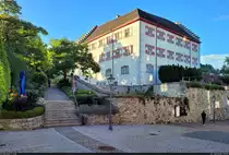 Das Neue Schloss pr�gt den historischen Stadtkern von Tiengen (Waldshut-Tiengen). Es ist vom 11. bis 16. Jahrhundert entstanden und befindet sich in privater Hand.

🕓 27.7.2023 | 19:49 Uhr