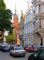 Strassenmotiv Hansestadt L�beck, Sommer 2004