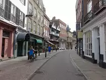 Cambridge, H�user und Gesch�fte in der Trinity Street (08.09.2023)
