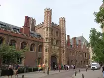 Cambridge, dreist�ckiges Torhaus zum St. Johns College (08.09.2023)