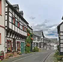 Fachwerkh�user in der Innenstadt von Kommern - 13.08.2023