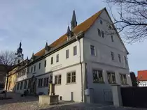Rudolstadt, Stadtbibliothek am Schulplatz (22.04.2023)