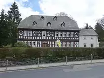 Oberwei�bach, Geburtshaus von Friedrich Fr�bel, seit 1982 Museum (23.04.2023)