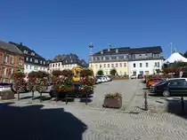 L�ssnitz, H�user am Marktplatz (19.08.2023)