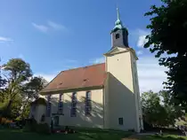 Schellenberg, evangelische Kirche, erbaut von 1777 bis 1778 nach Pl�nen von Johann Christoph Uhlmann (17.09.2023)