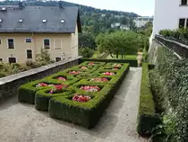 Zschopau, Barockgarten von Schloss Wildeck am Schlo�berg (17.09.2023)