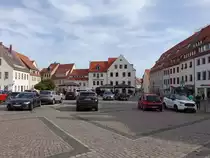 Freiberg, Geb�ude am Untermarkt (18.09.2023)