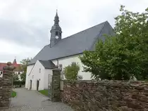 Wei�enborn, evangelische Kirche, erbaut um 1500 (18.09.2023)