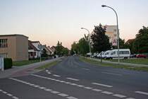 Kaltenborner Stra�e, zwischen Franz Mehrings Stra�e und Otto-Nuschke Stra�e/Friedensstra�e am Abend des 13.08.2008