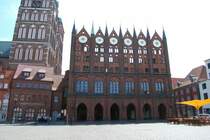 Das ber�hmte Stralsunder Rathaus, 06.07.08