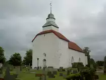 Skottorp, romanische evangelische Skummesl�vs Kirche, erbaut 1180 (22.06.2013)