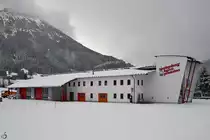 Die Talstation der Breitenbergbahn in Pfronten-Steinach. (November 2023)