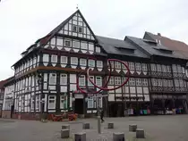 Einbeck, Fachwerkh�user am Marktplatz (29.09.2023)