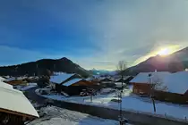 Ein bisschen Winter im Allg�u. (Pfronten-Steinach, November 2023)