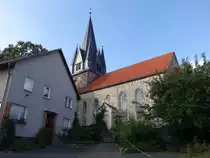 Bodenfelde, evangelische Christuskirche, erbaut von 1853 bis 1855 (30.09.2023)