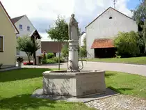 Bollstadt, Ulrichsbrunnen in der Albertusstra�e (24.08.2014)