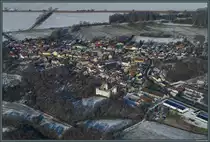 Das aus dem 16. Jahrhundert stammende Schloss Gro� Germersleben z�hlt zu den �ltesten Schl�ssern der Magdeburger B�rde. 1999 zerst�rte ein Gro�brand die Anlage, die seitdem immer mehr verf�llt. (20.01.2024)