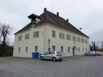 Schloss Mitterfels, von 1799 bis 1879 k�nigl. Landgericht, seit 1973 Rathaus (06.11.2017) 
