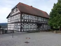 Fischbachtal, historisches Rathaus im Ortsteil Lichtenberg (25.07.2020)