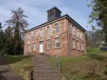 Langenhain, evangelische Kirche, erbaut 1837 von Johann Friedrich Matthei (17.03.2024)