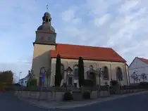 Kalteneber, Pfarrkirche St. Nikolaus, erbaut von 1866 bis 1867 (18.03.2024)