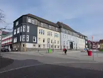 Clausthal-Zellerfeld, Geb�ude der Technischen Universit�t an der Marktkirche (19.03.2024)