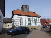 Windhausen, evangelische St. Johannis Kirche am Kirchplatz (19.03.2024)