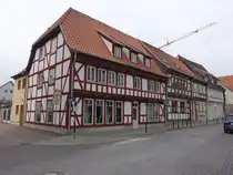 Ellrich, Fachwerkh�user in der Nordh�user Stra�e (22.03.2024)