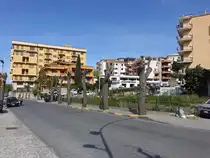 Paola, H�user am Corso Roma (06.04.2024)