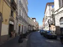 Catanzaro, Geb�ude am Corso Giuseppe Mazzini (08.04.2024)