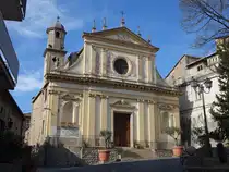 Soriano Calabro, Pfarrkirche San Francesco, erbaut im 17. Jahrhundert (09.04.2024)