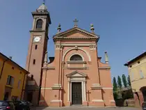 Panzano, Pfarrkirche San Filippo e Giacomo, erbaut im 19. Jahrhundert (11.04.2024)