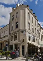 Eckbistro an der rue de Foss� und der rue de la Reine in der Stadt Luxemburg. 04.2024

