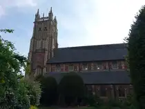 Taunton, kath. Pfarrkirche St. George, erbaut von 1858 bis 1912 durch den Architekten Benjamin Bucknall (12.05.2024)