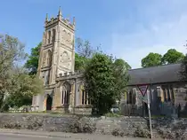 Huish Episcopi, Pfarrkirche St. Mary, erbaut im 12. Jahrhundert (12.05.2024)