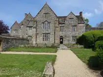 Cerne Abbas, ehem. Benediktiner Abtei, gegr�ndet 987, Abbey House erbaut im 18. Jahrhundert (12.05.2024)