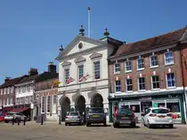 Blandford Forum, Geb�ude Corn Exchange am Market Place (12.05.2024)