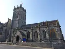 Dorchester, Pfarrkirche St. Peter, erbaut im 15. Jahrhundert (12.05.2024)