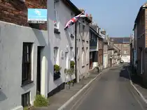 Dorchester, H�user in der Colliton Street (12.05.2024)