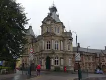 Tiverton, Rathaus in der Fore Street, erbaut 1864 durch Henry Lloyd, Devon (13.05.2024)