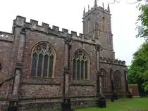 Tiverton, Pfarrkirche St. Peter, erbaut ab 1073, restauriert von 1853 bis 1856 durch Edward Ashworth (13.05.2024)