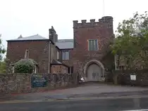 Tiverton, Torhaus von Tiverton Castle aus dem 17. Jahrhundert (13.05.2024)