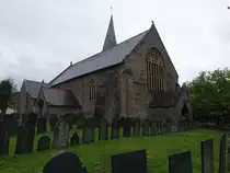 Braunton, Pfarrkirche St. Brannock, erbaut im 13. Jahrhundert (13.05.2024)